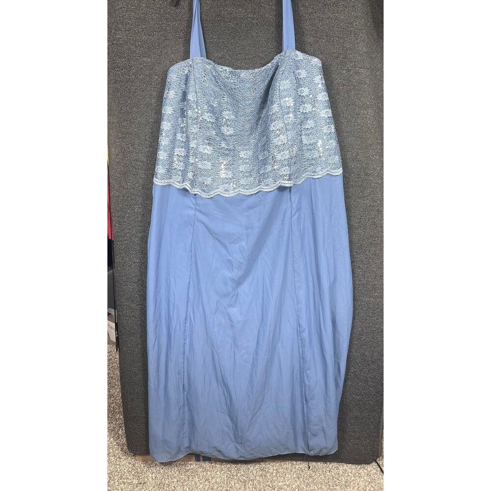 Gown Gallery Dress Womens Size 4X Lace Sequin Formal Gown New Wedding Prom